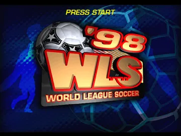 World League Soccer (JP) screen shot title